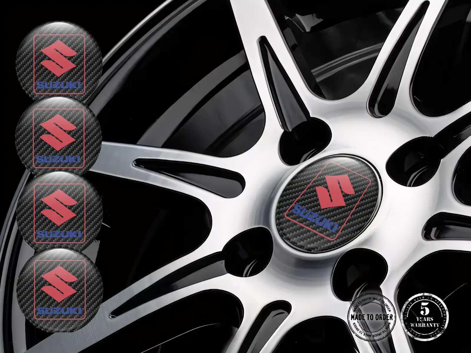Suzuki Pegatinas de Rueda Niche Pulso Racing Cuántico